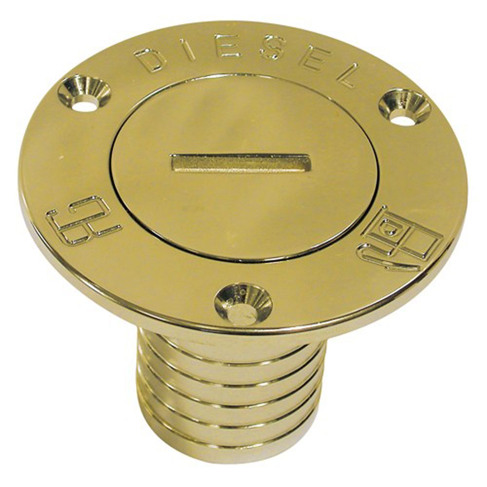 2-76700 Brass Diesel Deck Filler