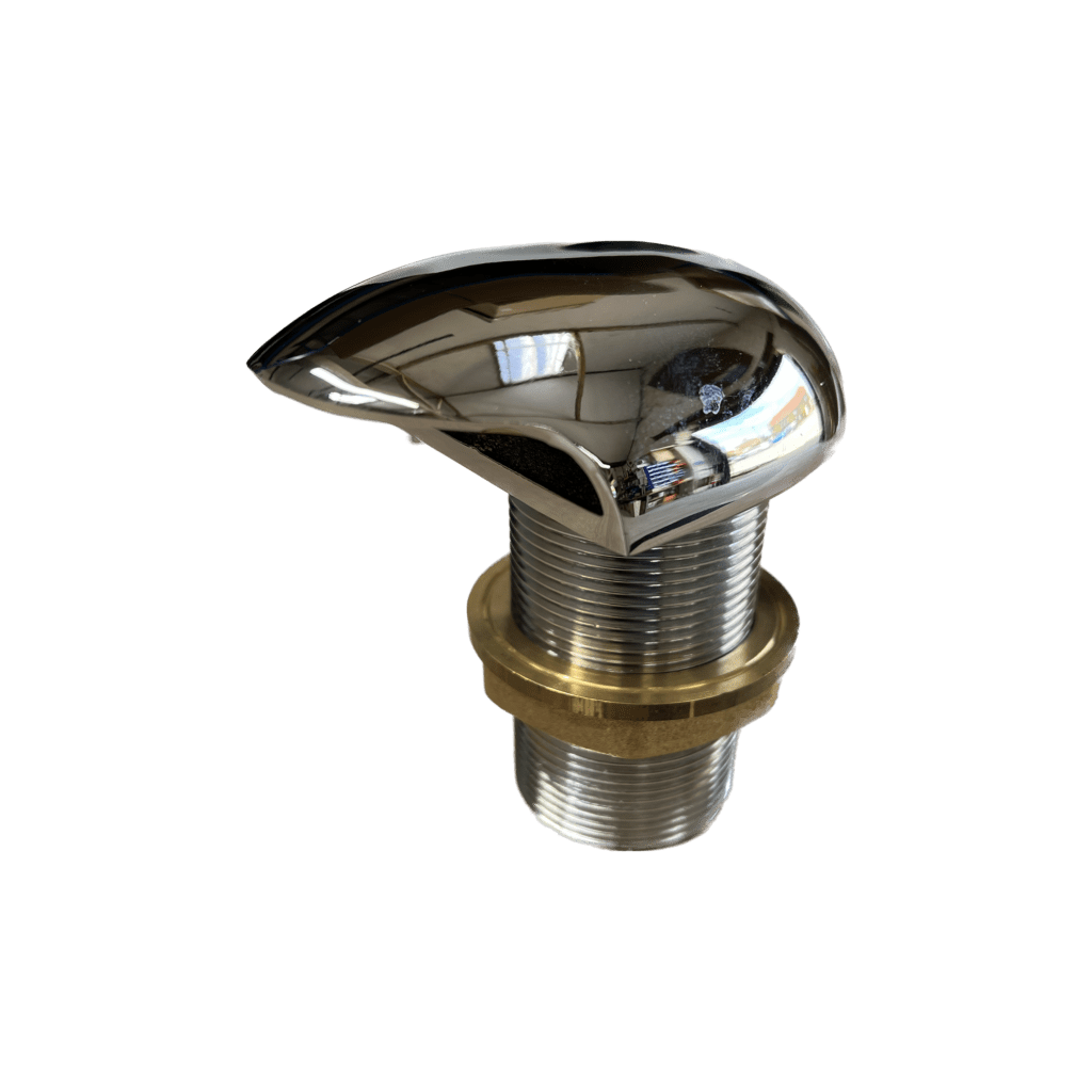 Chrome Shell Vent for holding tanks. | Tek-Tanks