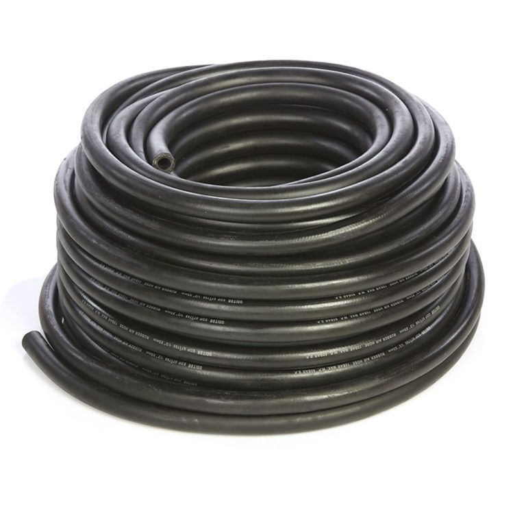 Black Rubber Fuel Hose EN ISO 7840 A1 grade TekTanks