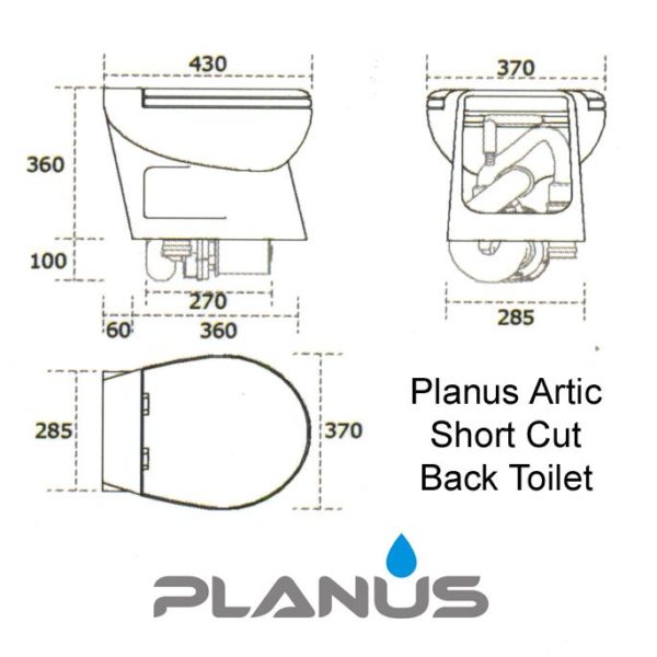 Low Height Electric Macerating Toilets TekTanks