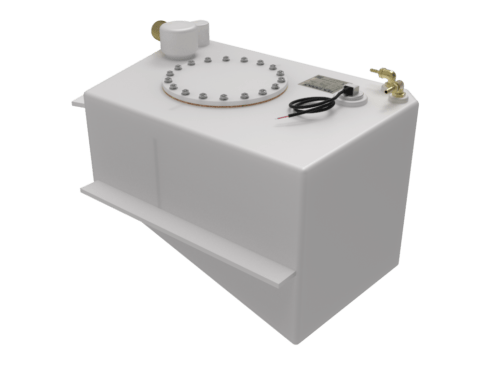 Diesel tank for Moody S31 in Port Lazarette