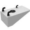 Rival 32 MK 3 Plastic Waste Tank in Starboard Locker