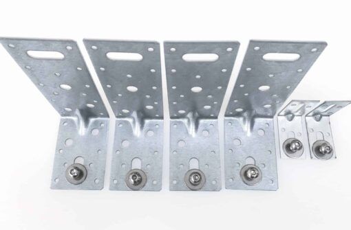 57L wheel larch brackets