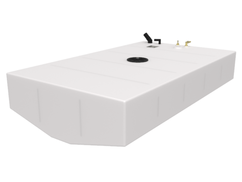 Plastic Diesel Tank for Rinker 270 Motor Boats