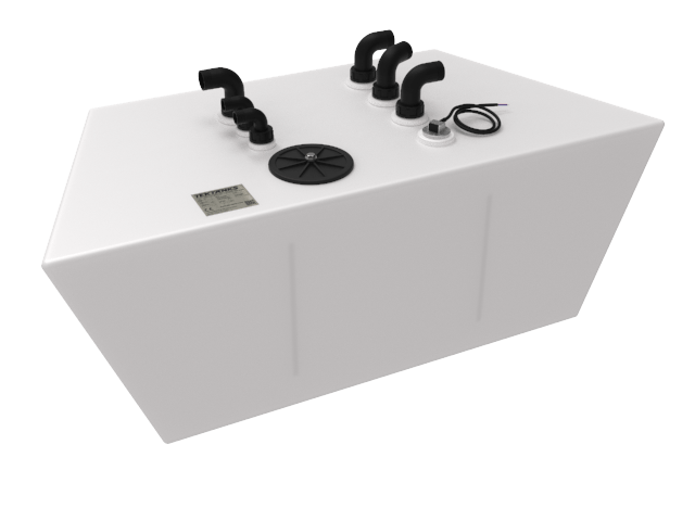 Nauticat 42 Waste Tank