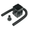 Floplast black downpipe water butt rain diverter